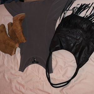 Grey Hollister Dress